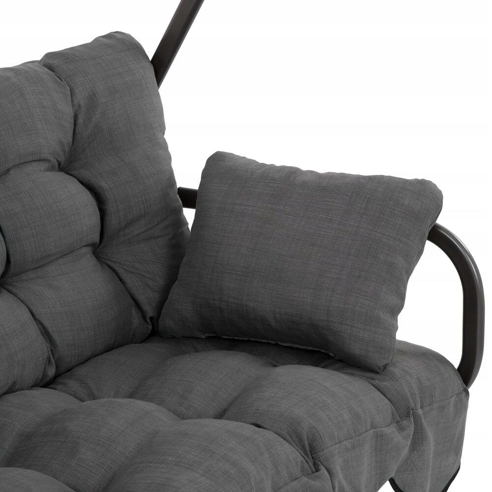 Pagalvių komplektas sūpynėms Patio Minorca H024-07PB, pilkas