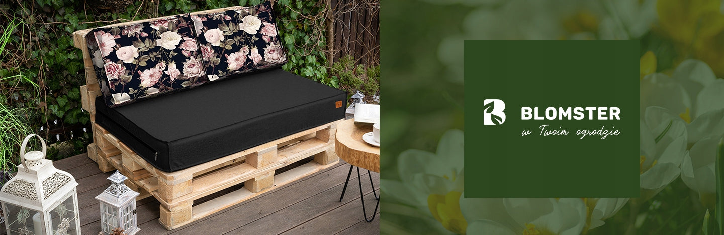 Kissen für Gartenstuhl Blomster, beige 