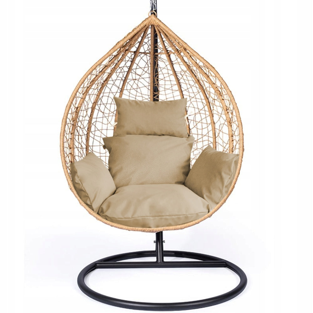 Kissen für Gartenstuhl Blomster, beige 