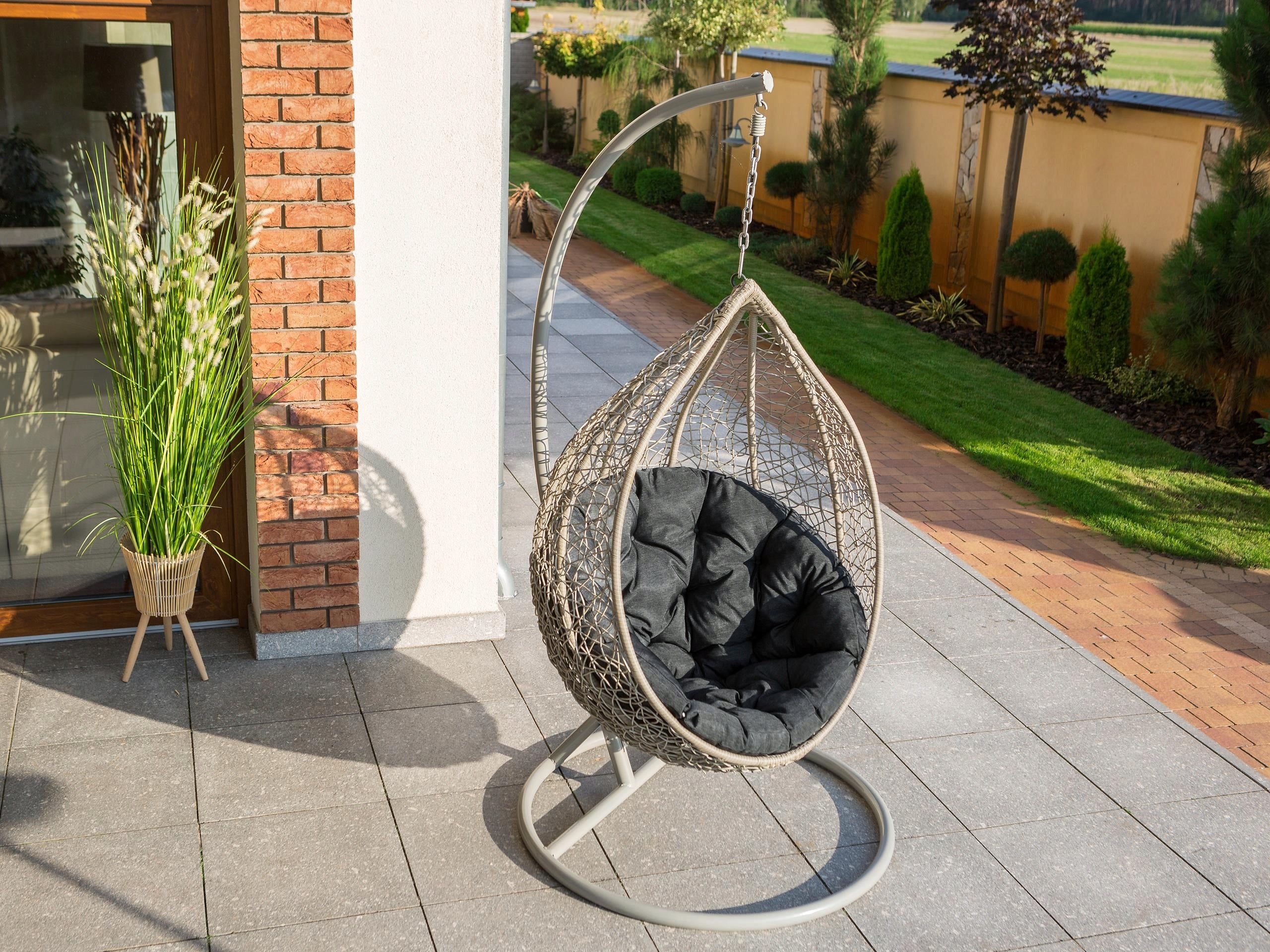 Pagalvė pakabinamam supamam krėslui Hobbygarden Luna Ekolen, juoda