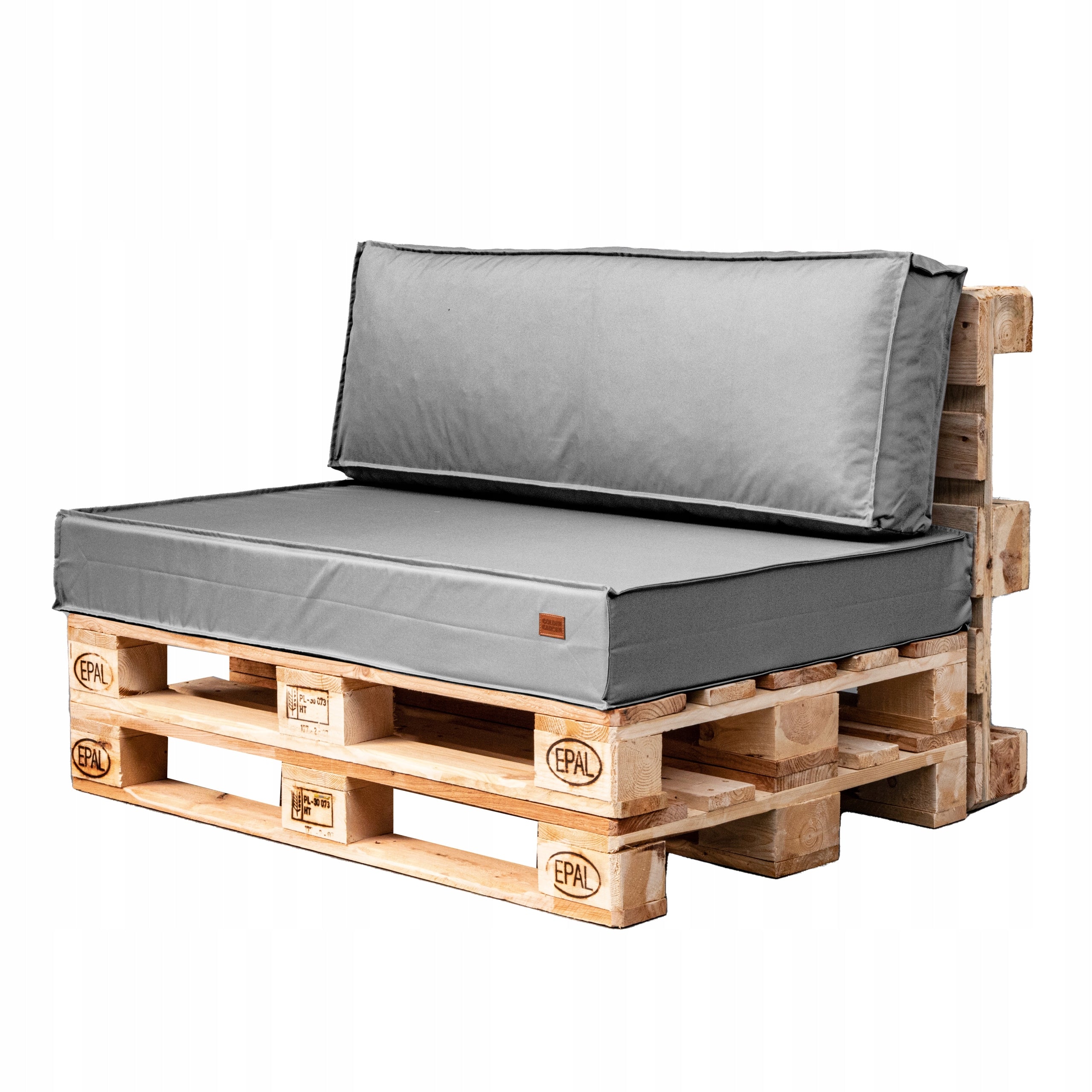 3er-Set Kissen für Europaletten, 120x80x15 cm, grau 