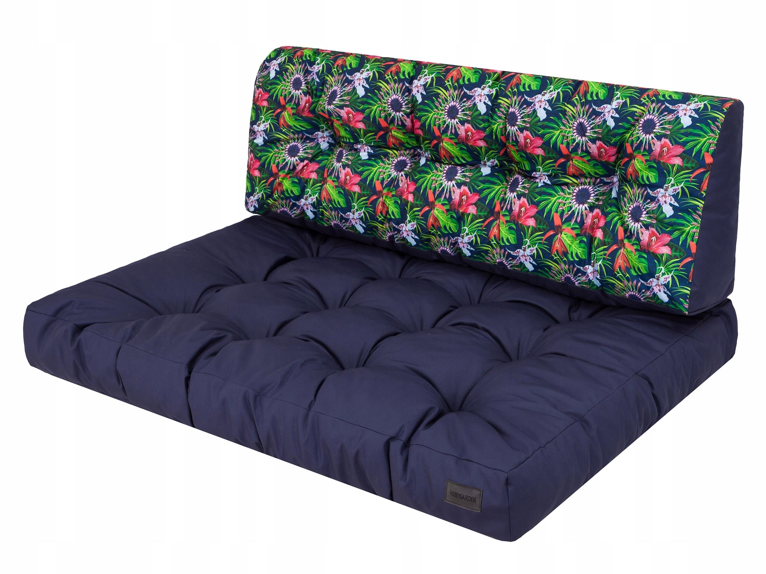 2-jų pagalvių paletei komplektas Hobbygarden Leo, mėlynas