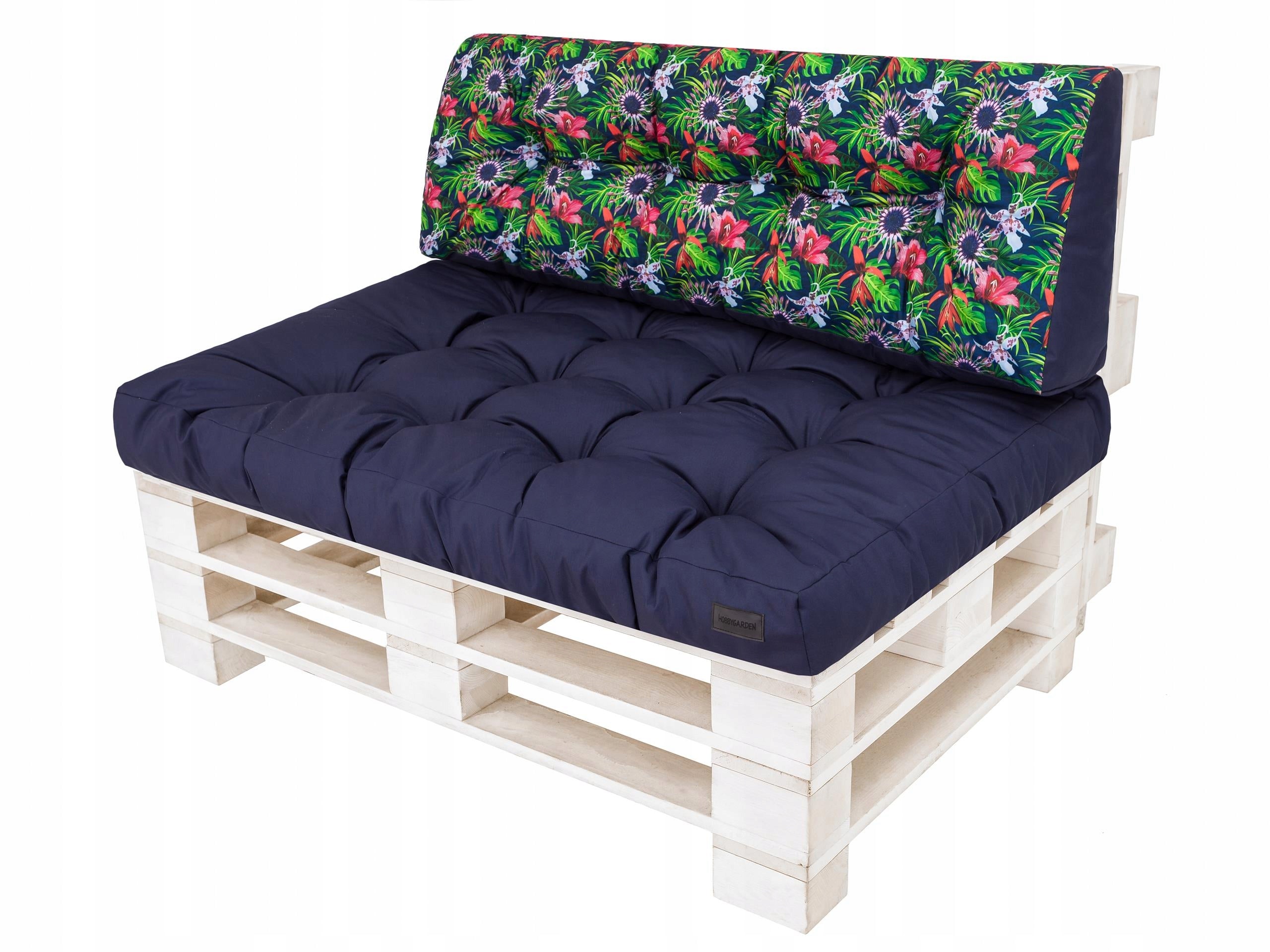 2-jų pagalvių paletei komplektas Hobbygarden Leo, mėlynas