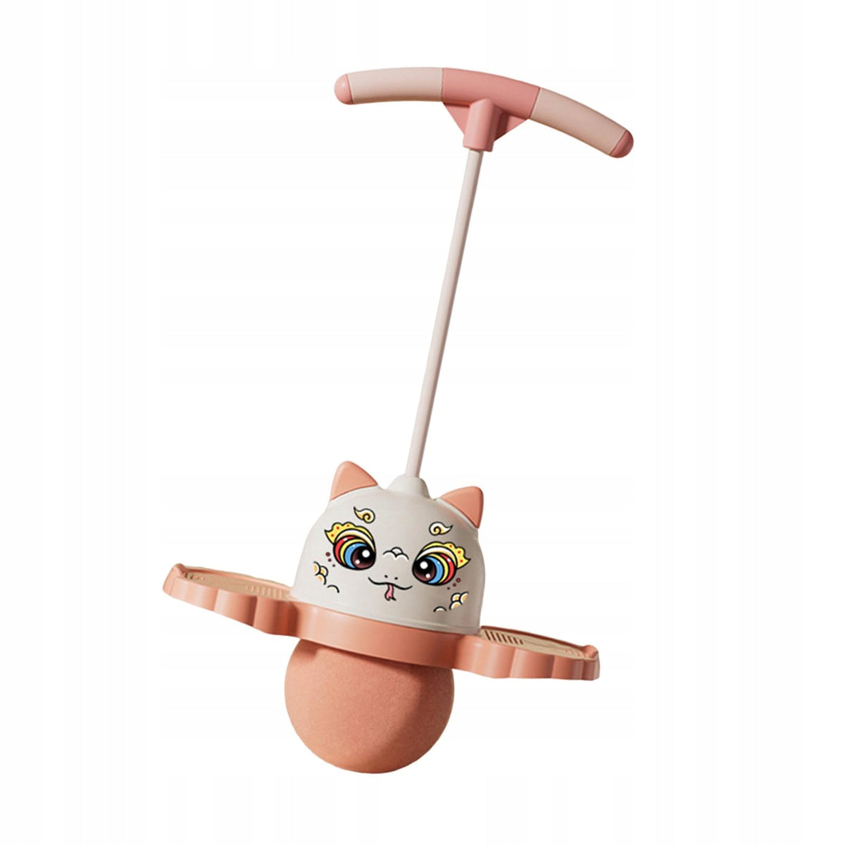Pogo Jump Ball Preschool with Pump Balance Board Funny Inflatable Jump pink Packaging status original