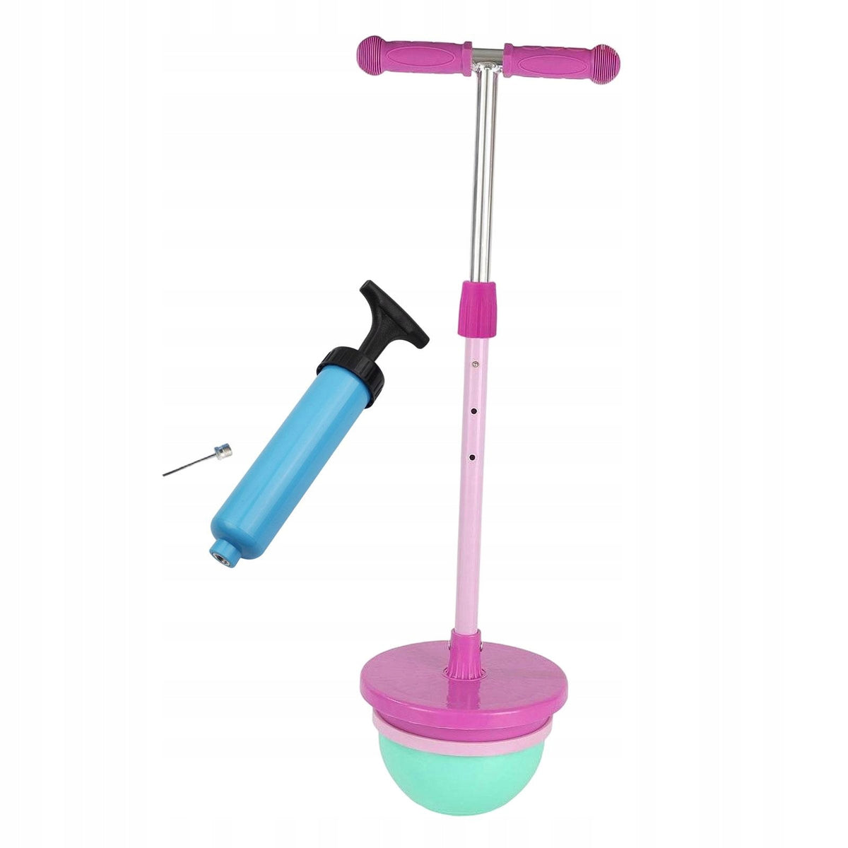 Pogo Stick Creative Easy Grip Adorable Non Slip Funny Pogo Ball Rose red