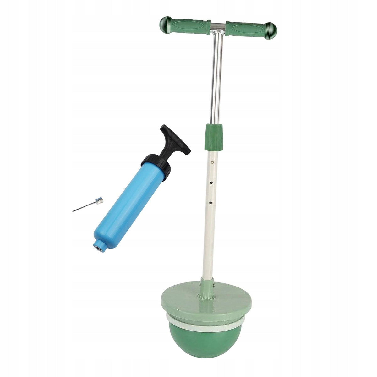 Pogo Stick Creative Easy Grip Adorable Non Slip Funny Pogo Ball with green