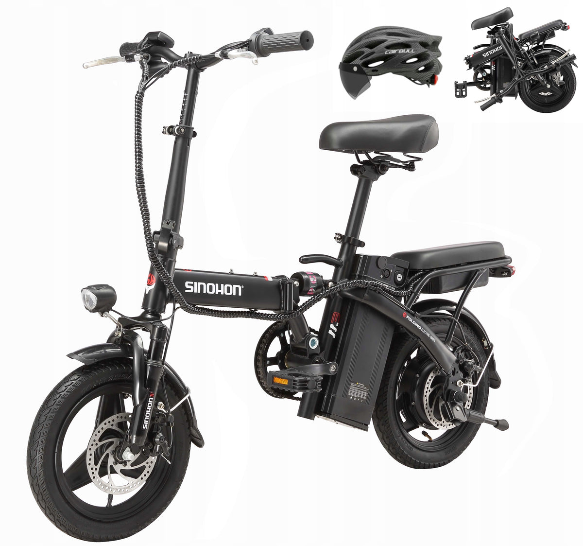 Pojazdy elektryczne Męski/Damski SINOHON M3 36V 10.4Ah 500W 25km/h 14”