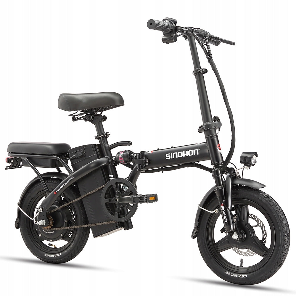 Pojazdy elektryczne Męski/Damski SINOHON M3 36V10.4Ah 500W 25km/h 14” 50KM Packaging status original