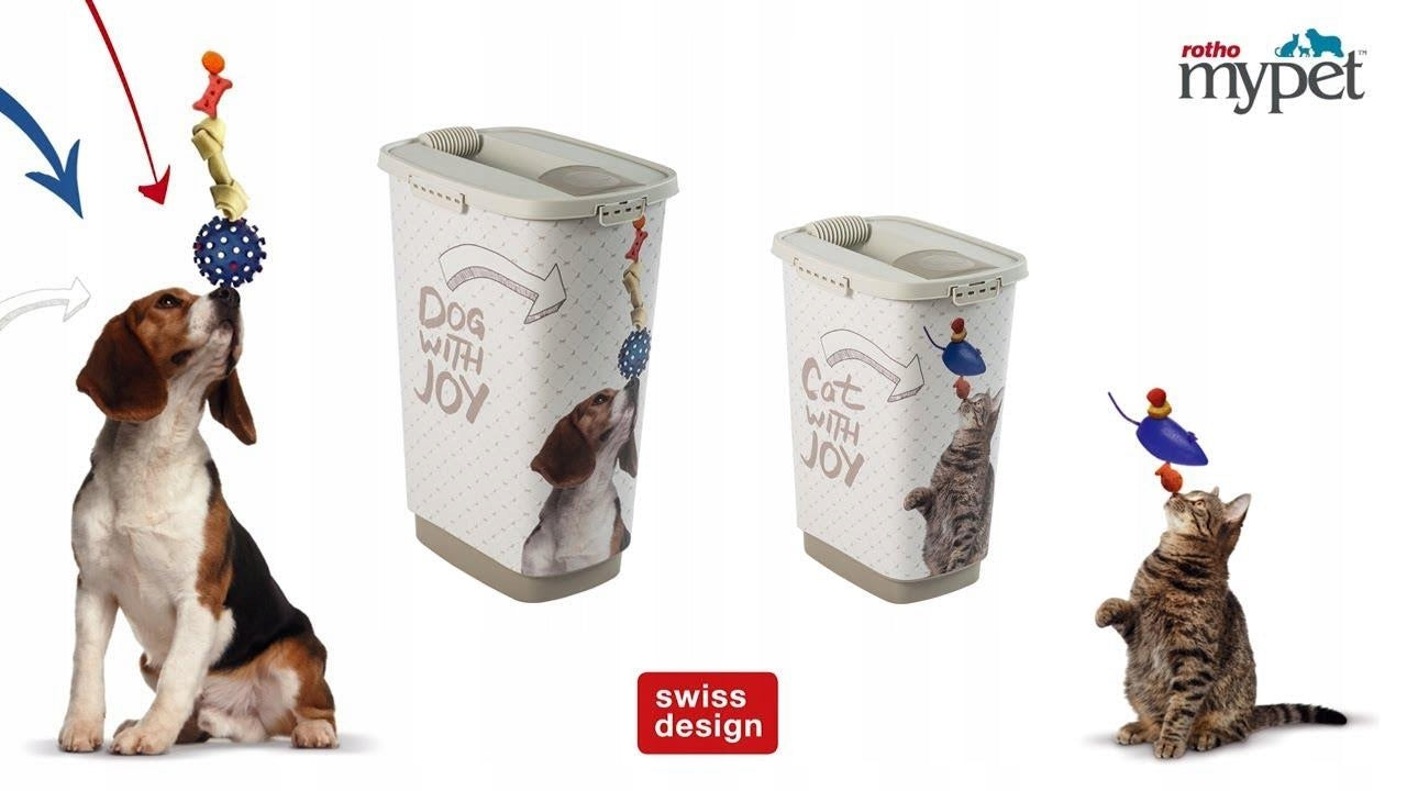 Lagerkapazität für Tiernahrung Rotho, 10 l 
