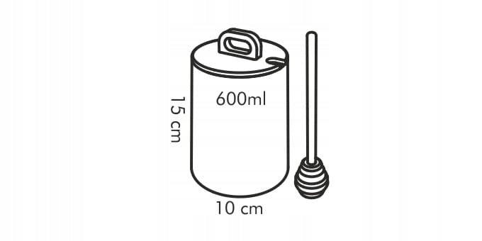 Tescoma Gustito indas medui, 0,6 l