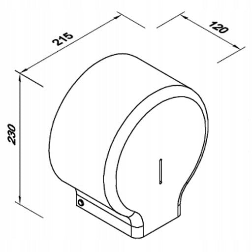 Toilettenpapierrollenhalter Faneco ECO 
