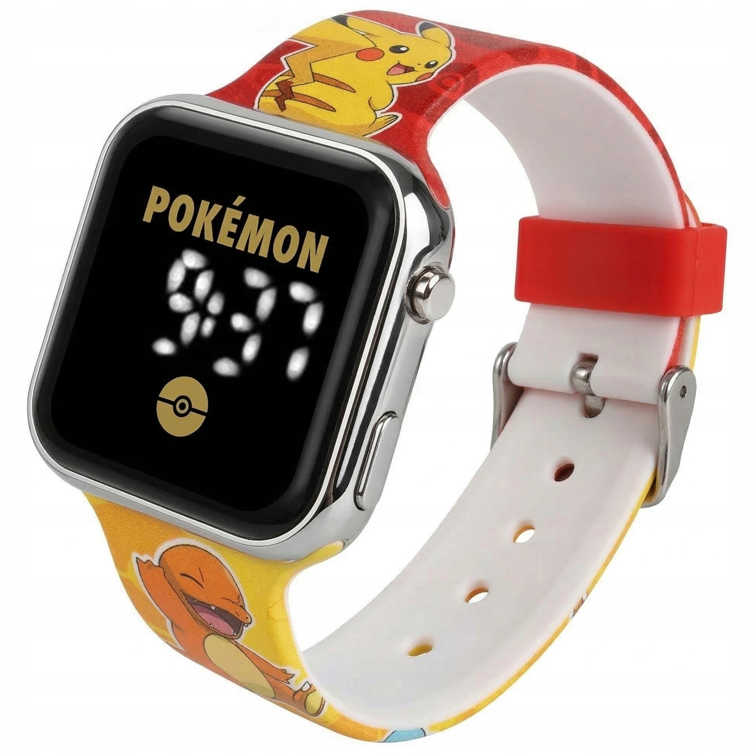 Pokemon DIGITAL LED Wristwatch for Boy, DATE AND TIME Packaging status original
