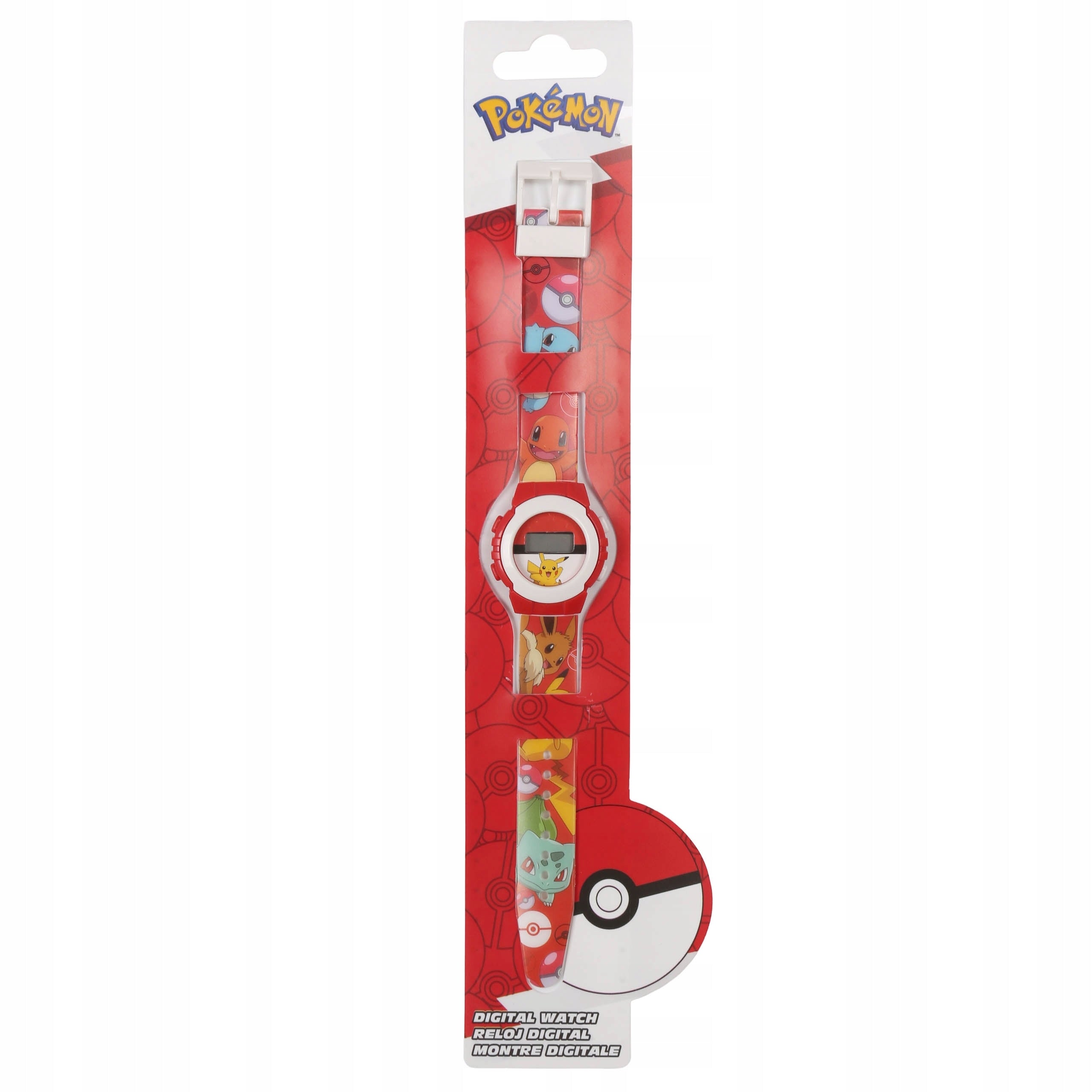 Pokemon Red DIGITAL LED Wrist Watch for Boy for Fan Brand no brand