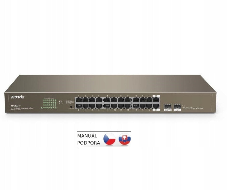 Tenda TEG1024F Netzwerk-Switch 