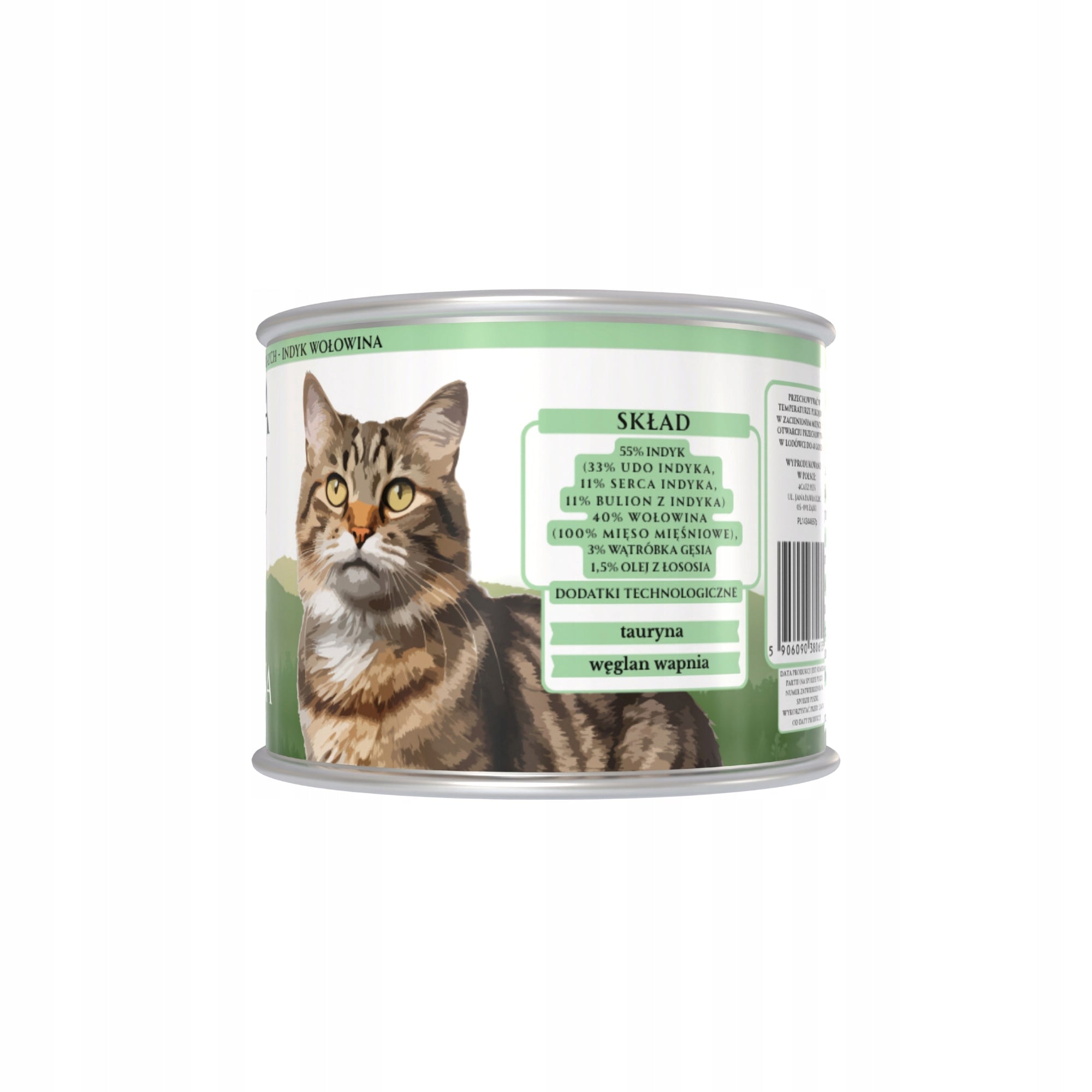Polana Smaku Turkey and Beef Wet Dog Food 0.2 kg Brand Polana Smaku