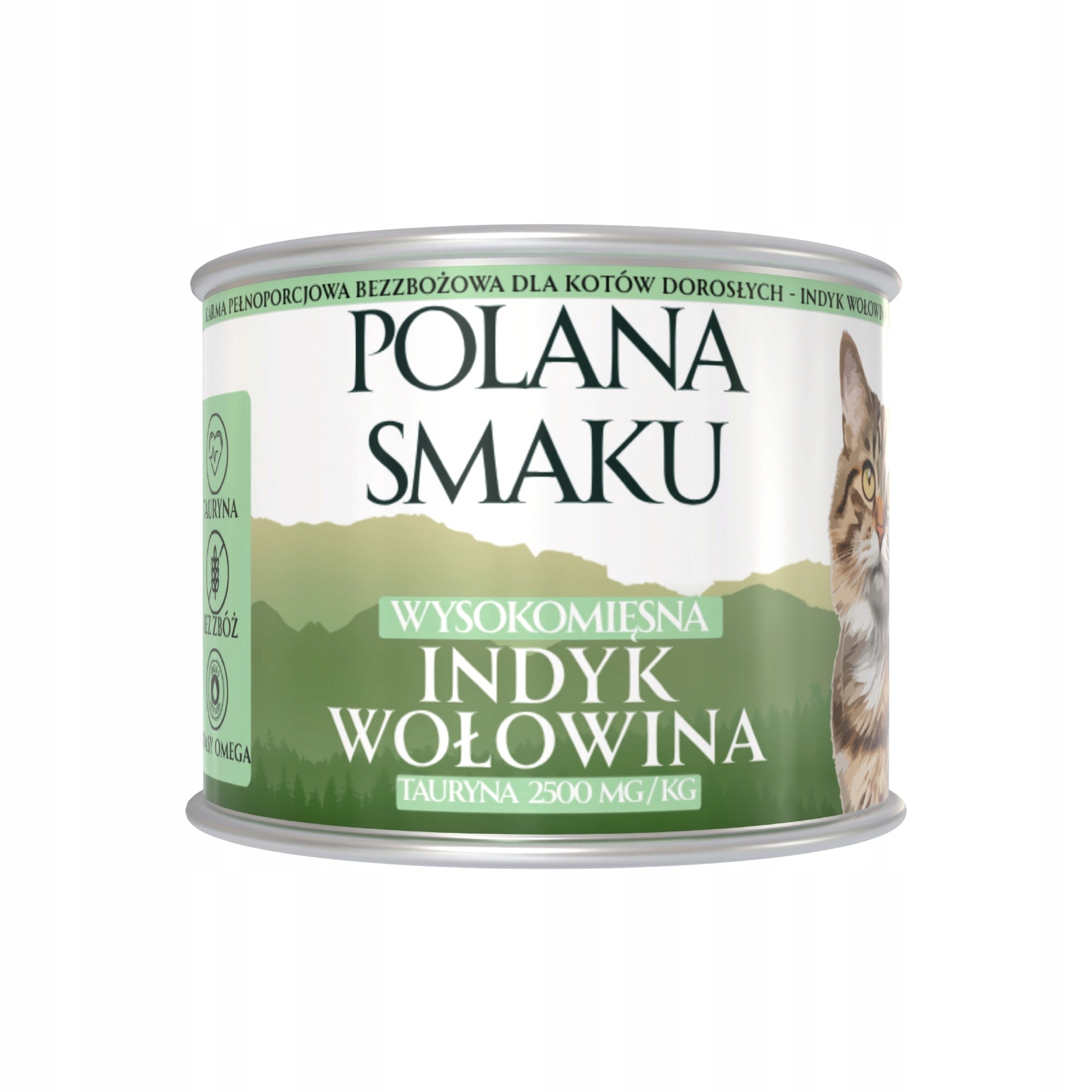 Polana Smaku Turkey and Beef Wet Dog Food 0.2 kg
