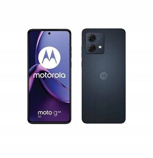Poland MOTOROLA MOTO G84 5G 12/256GB 120Hz Snapdragon 5000mAh Midnight Blue Charger included yes