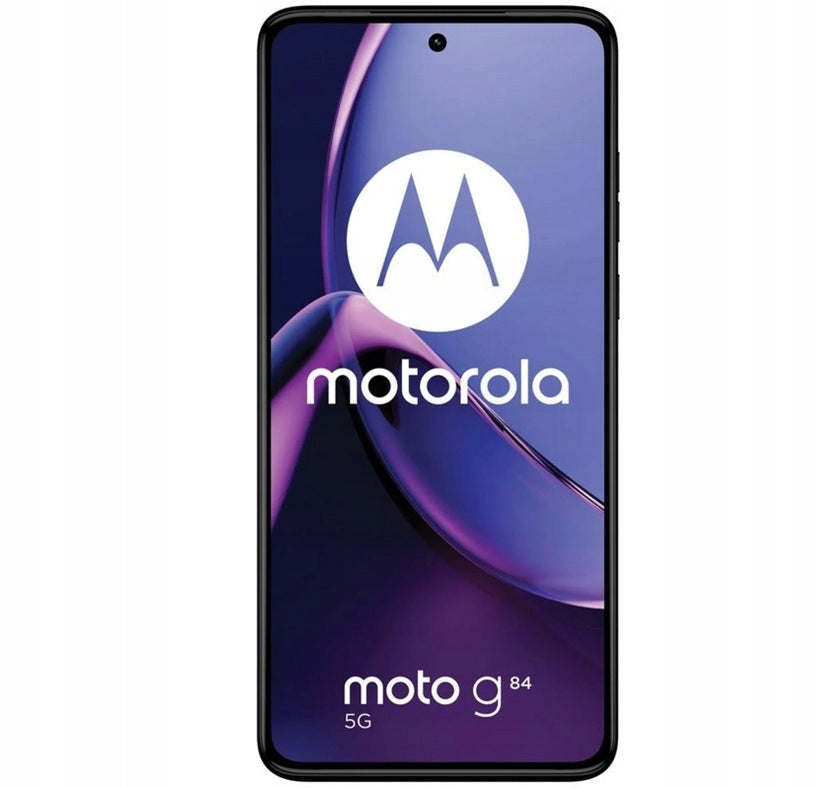 Poland MOTOROLA MOTO G84 5G 12/256GB 120Hz Snapdragon 5000mAh Midnight Blue Headphones included no