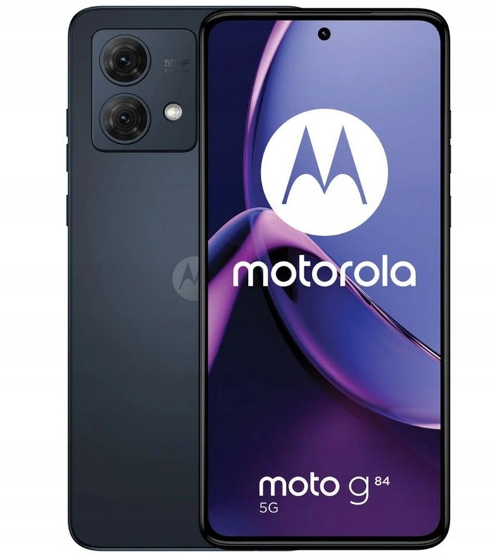 Poland MOTOROLA MOTO G84 5G 12/256GB 120Hz Snapdragon 5000mAh Midnight Blue