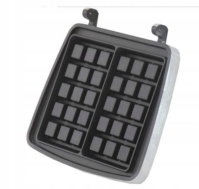 Poland WAFFLE IRON DEZAL 301.6 1300W STRONG LARGE GRILLE BLACK Manufacturer code 301.6 B