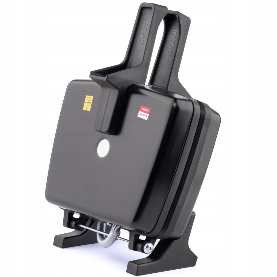 Poland WAFFLE IRON DEZAL 301.7.1N 1300W STRONG NEW MODEL LARGE GRILLE Manufacturer code 301.7.1 N Czarna