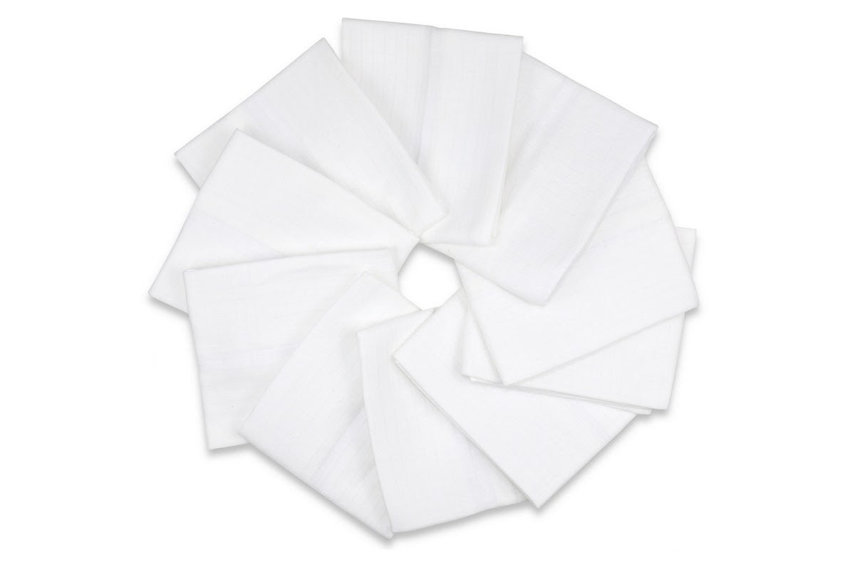 Poland WHITE COTTON TETRA DIAPER SIZE 40x80 10 PCS Manufacturer code 5907810512622