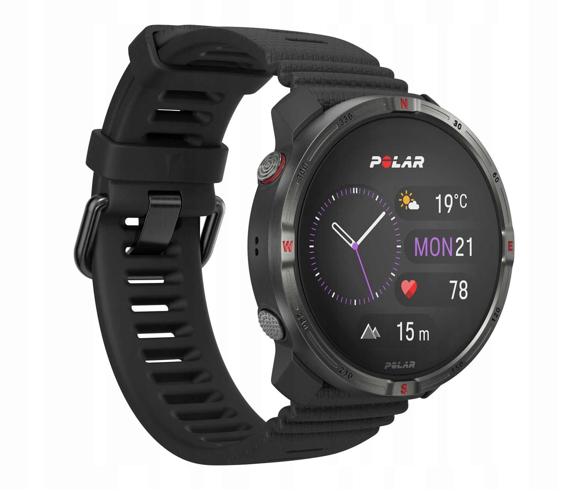 Polar Grit X2 black S-L Manufacturer code GRIT X2 BLK S-L