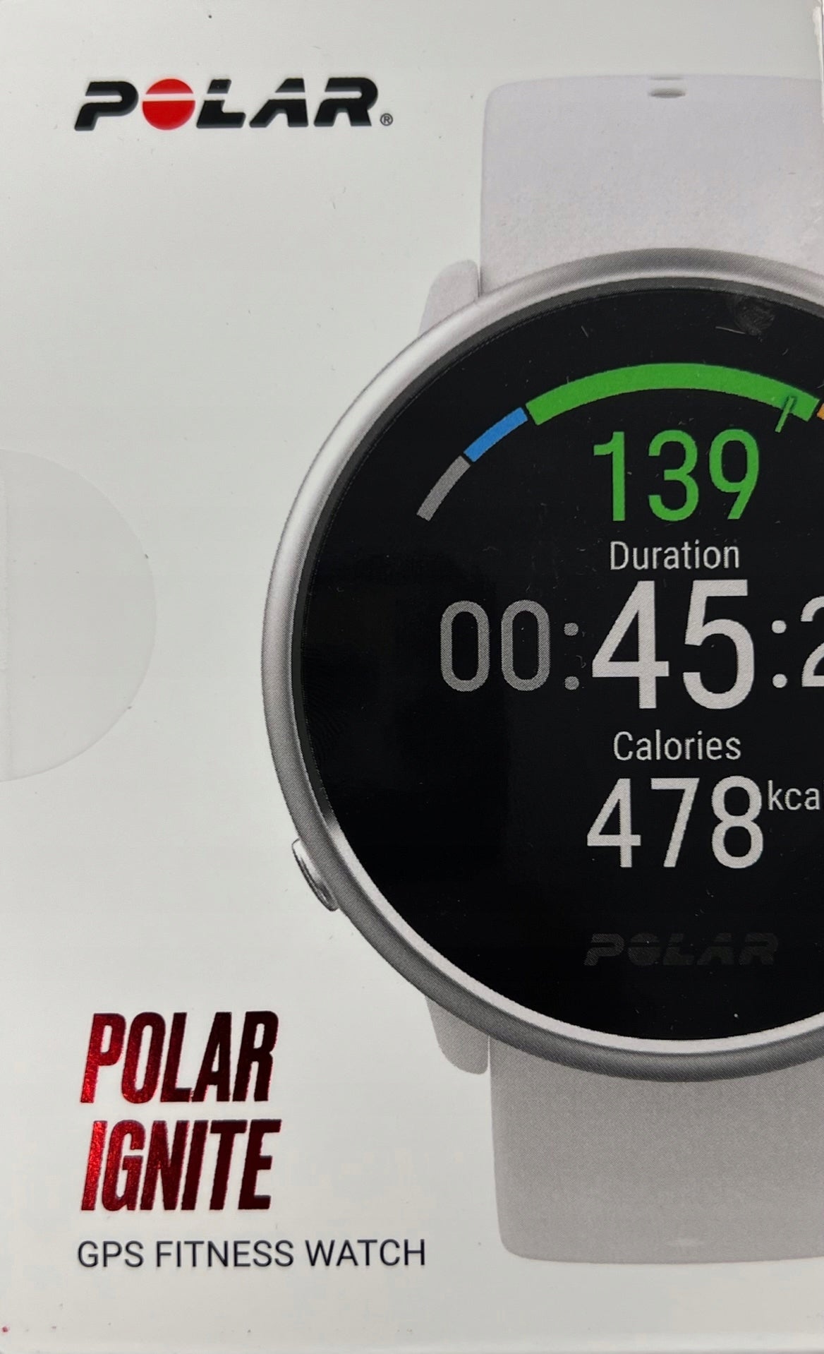 Polar Ignite fitness sports watch with GPS size S