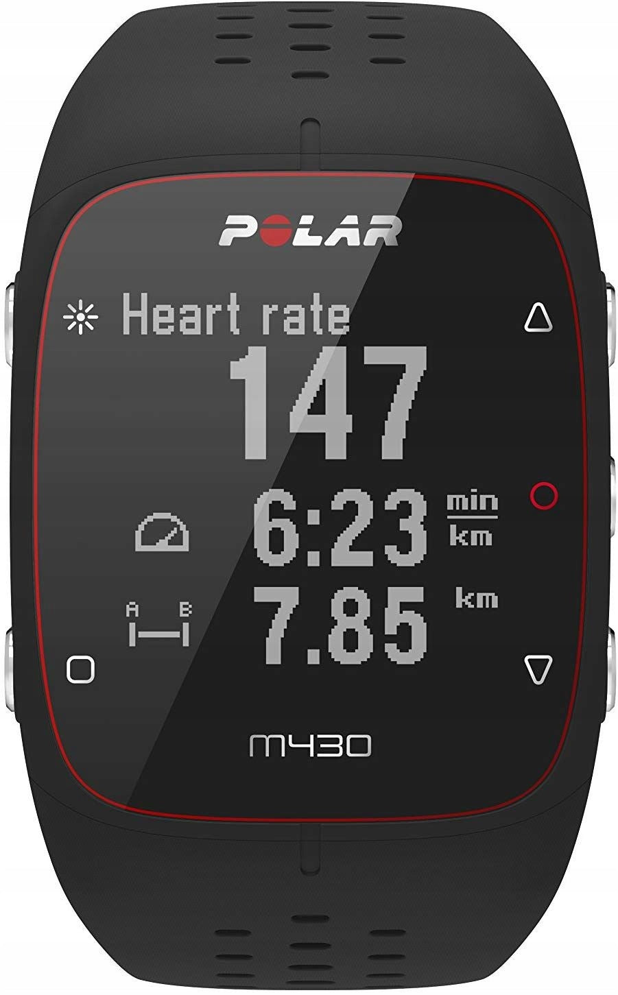 Polar M430 GPS Sports Watch with Heart Rate Measurement Black M-L Packaging status original