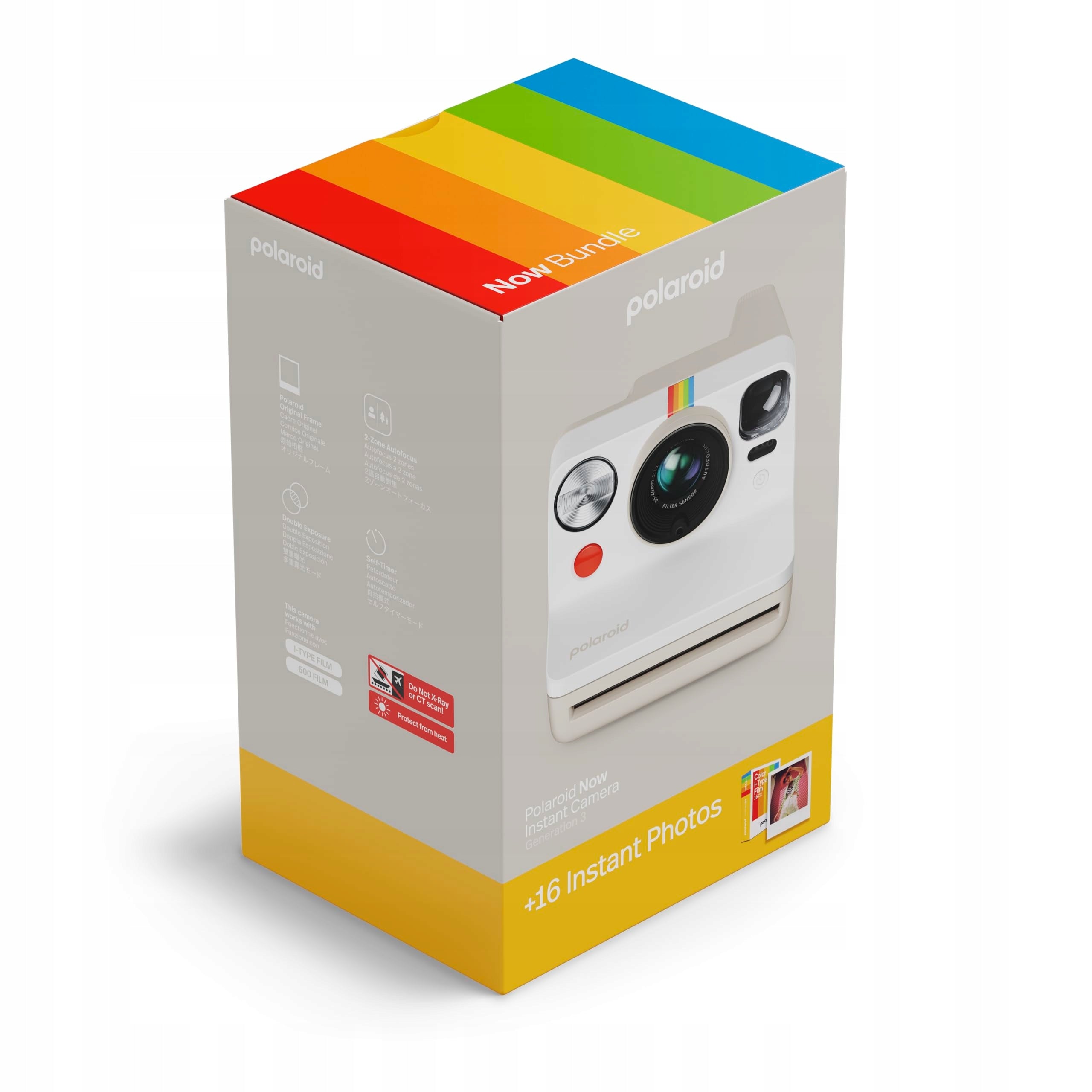 Polaroid - Now Gen 3 - Sofortbildkamera - Bundle Batteries included yes