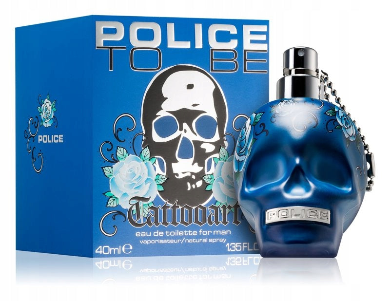 Police To Be Tattooart For Man 40ml Eau De Toilette Male Perfume EDT Brand Police