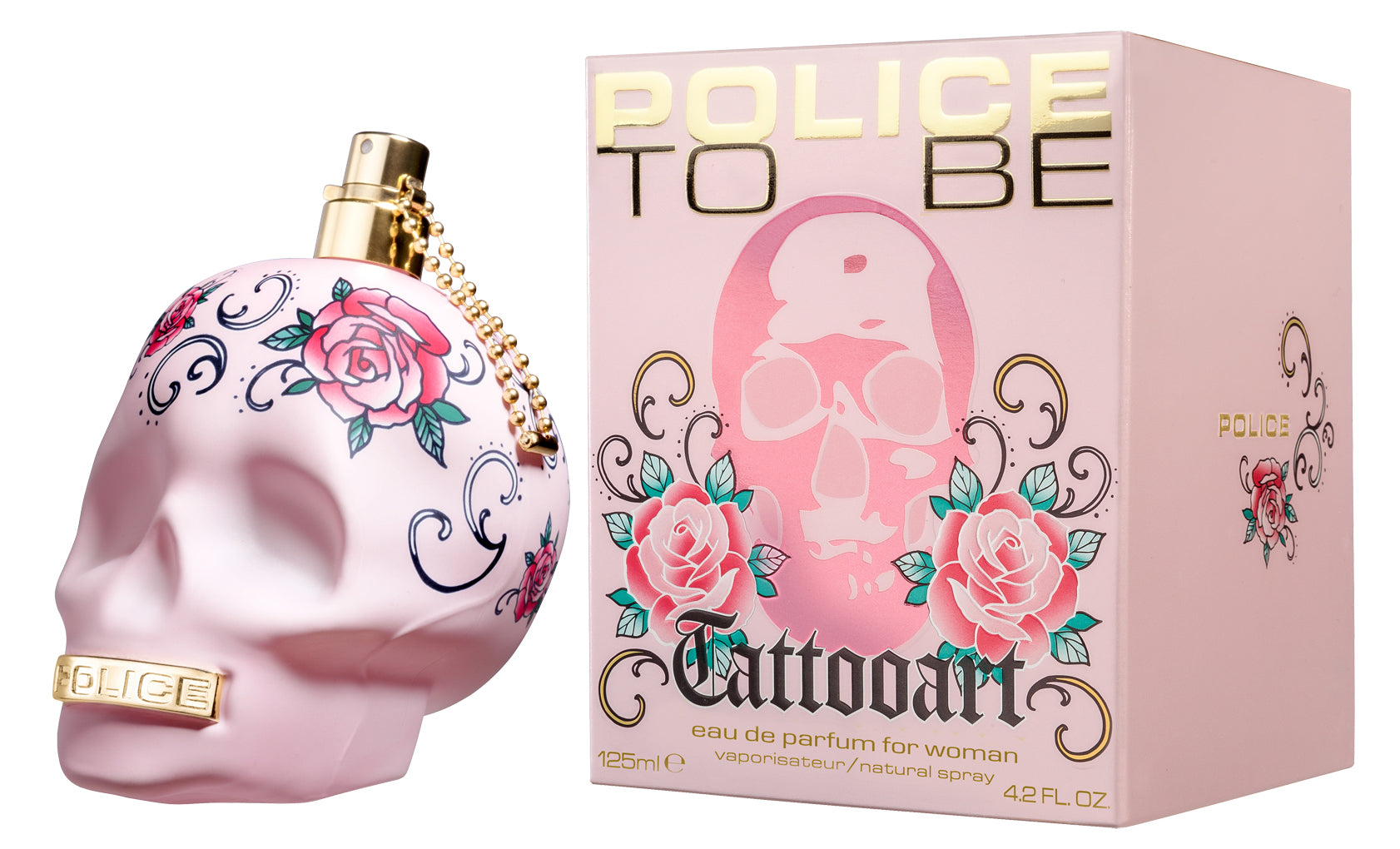 Police To Be Tattooart For Woman 125ml EDP Perfumed Water Fragrance