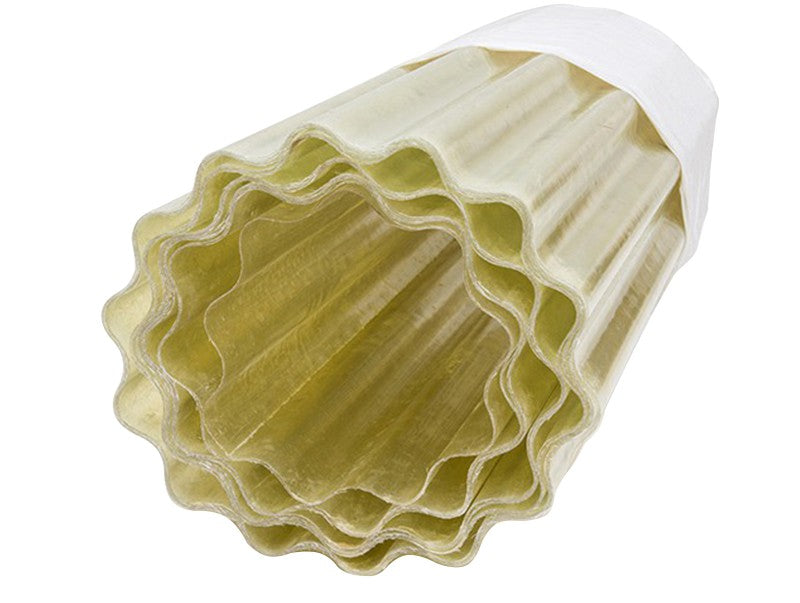 Polyesterrolle Guttagliss, wellig transparent, 1,5 x 5m 