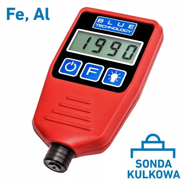 Polish Paint Thickness Meter Sensor Tester P-13-AL Alu Steel. Brand Blue Technology