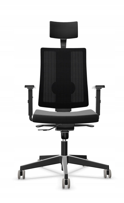 Polish ergonomic office chair mesh NAVIGO SM01 black Nowy Styl Manufacturer code NAVIGO OPERATIVE MESH HRUA TS25 FST SM01