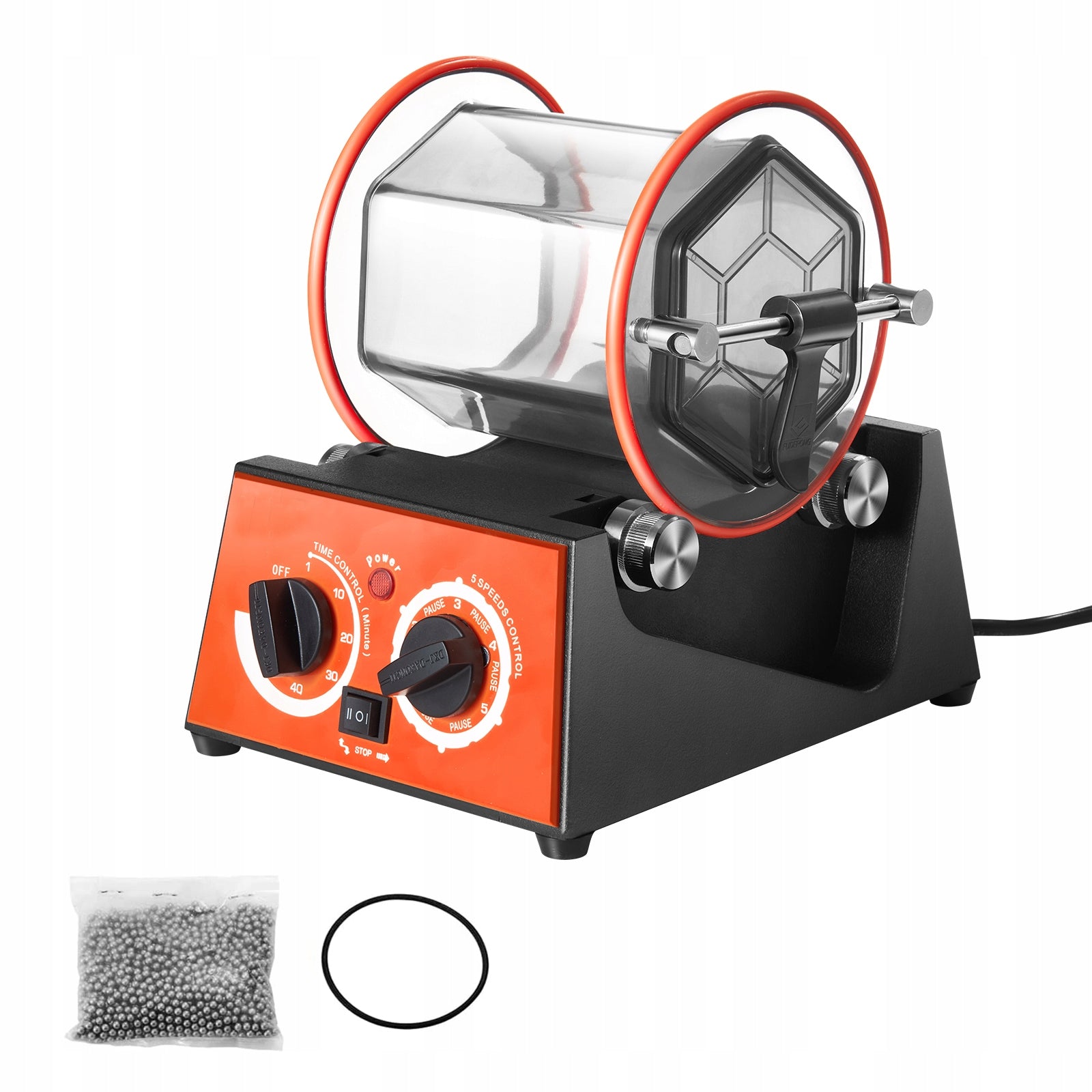 Polishing Drum Jewelry Polishing Machine 45W 15,5x23x23CM 220V Brand no brand