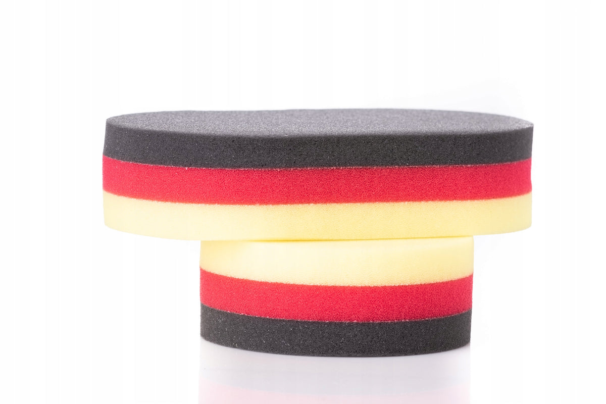 Polishing Pad Applicator Manual Removes Scratches Polishes Waxes Tricolor Packaging status original