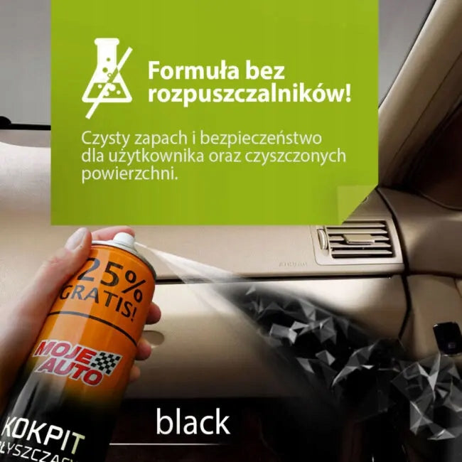 Polishing preparation for cockpit Moje Auto Black 750 ml Manufacturer Moje Auto