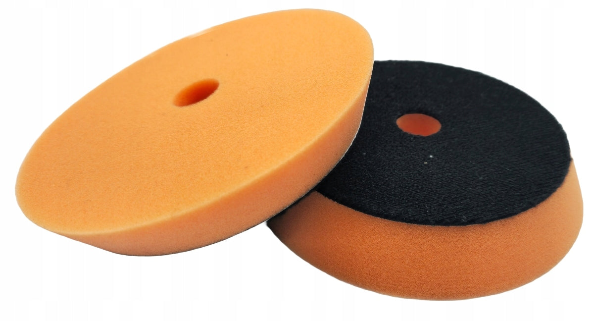 Polishing sponge DA pad fi 150 mm Velcro 125 mm orange medium GETAR