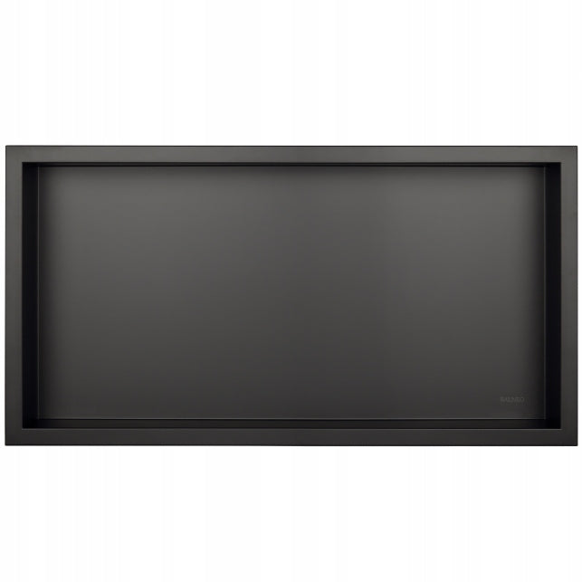 Wandeinbauregal Balneo Wall-Box One, schwarz 