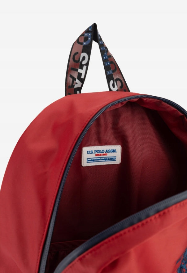 Polo backpack for hiking school red U.S. POLO ASSN. holds A4 EAN (GTIN) 5905588974918