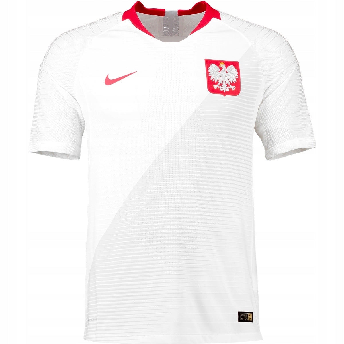 T-Shirt für Herren Nike Poland Vapor Match Home M 922939100, weiß 