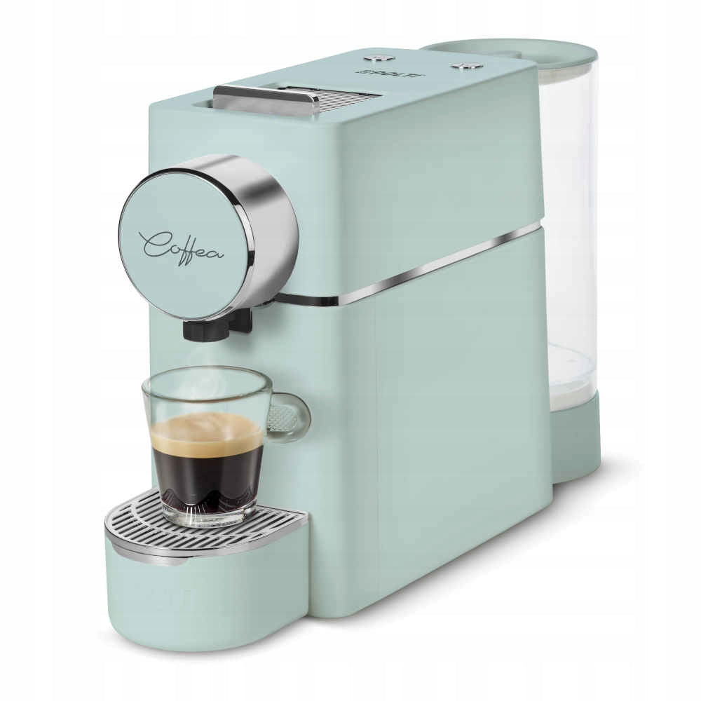 Polti S18G mint capsule coffee maker