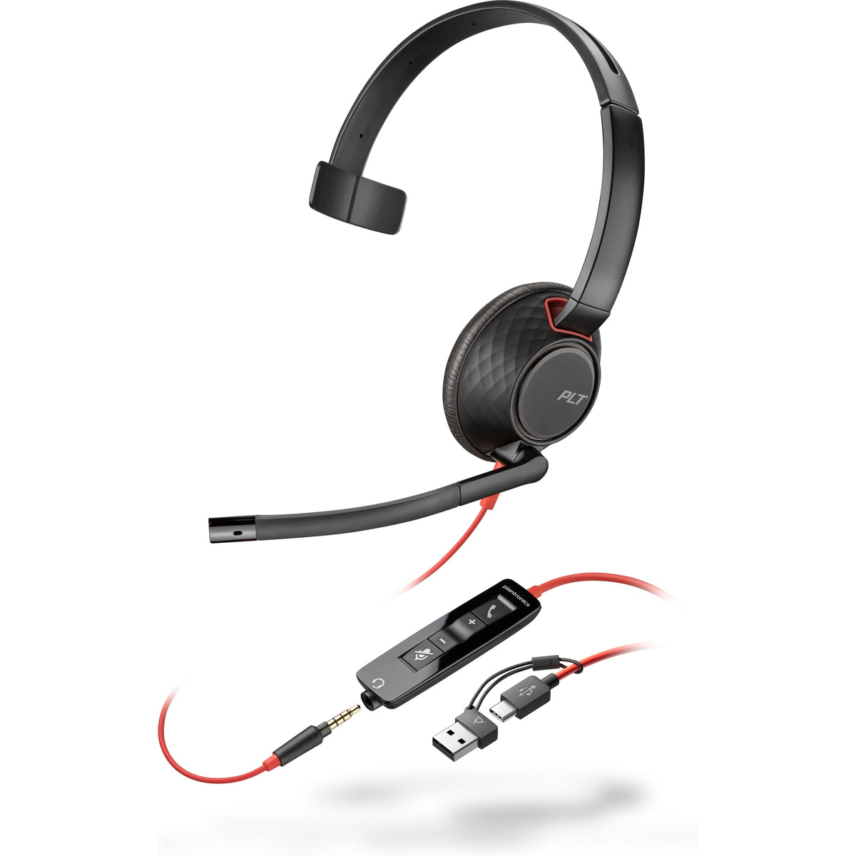 Poly Blackwire 5210 Wireless On-Ear Headphones Manufacturer code 8X230A6