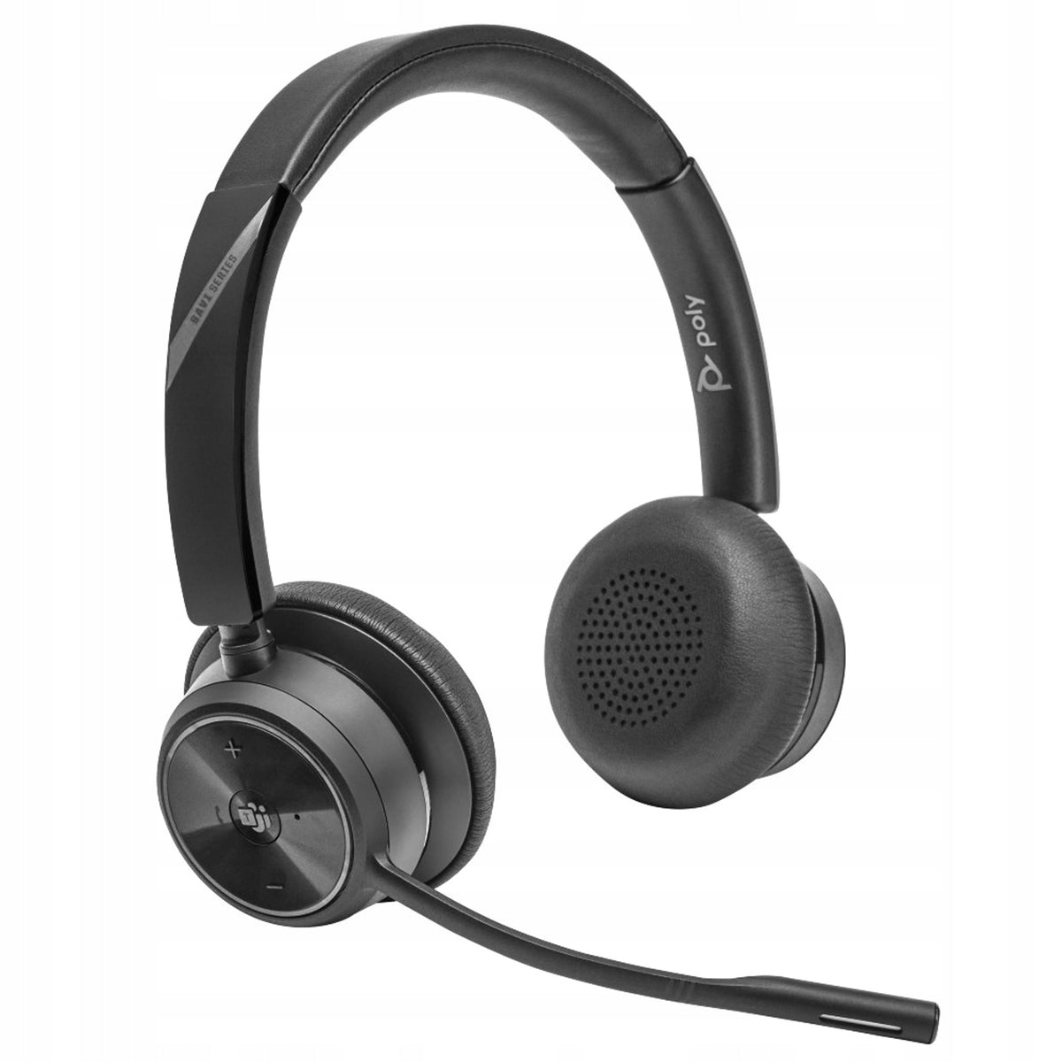 Poly Savi 7420 Office Teams Stereo DECT Security Step C Headset Packaging status original