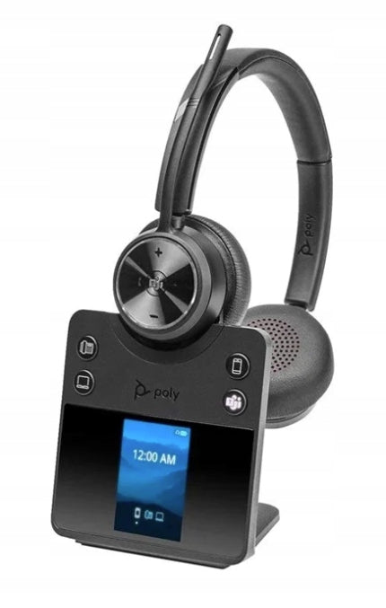 Poly Savi 7420 Office Teams Stereo DECT Security Step C Headset