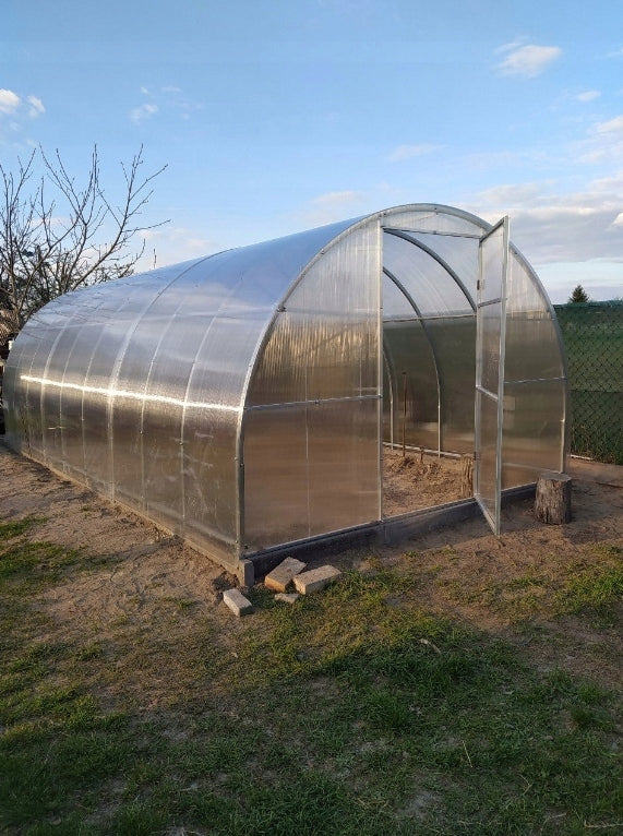 Polycarbonate Greenhouse Strong 3x6m 6mm Length 6 m