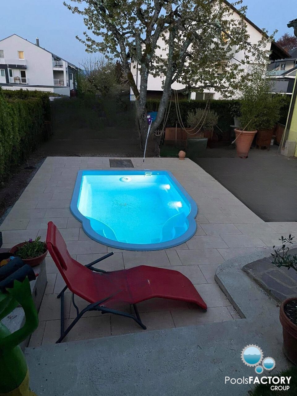 Polyester Garden Pool 4.0x2.5x1.2 Digging SWIMMING POOLS MANUFACTURER Manufacturer code Astra