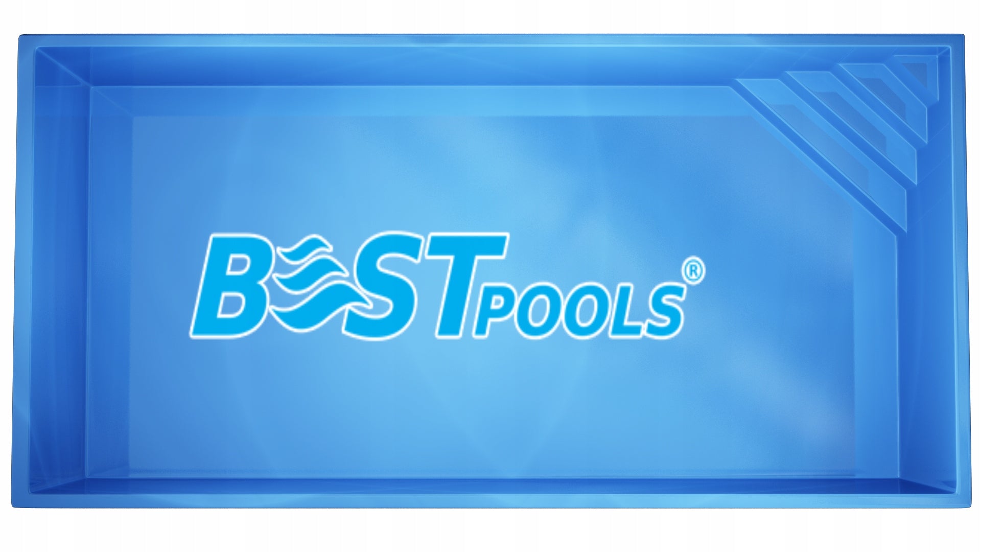 Polypropylene swimming pool Malorca 8x3.5x1.50m BestPools.