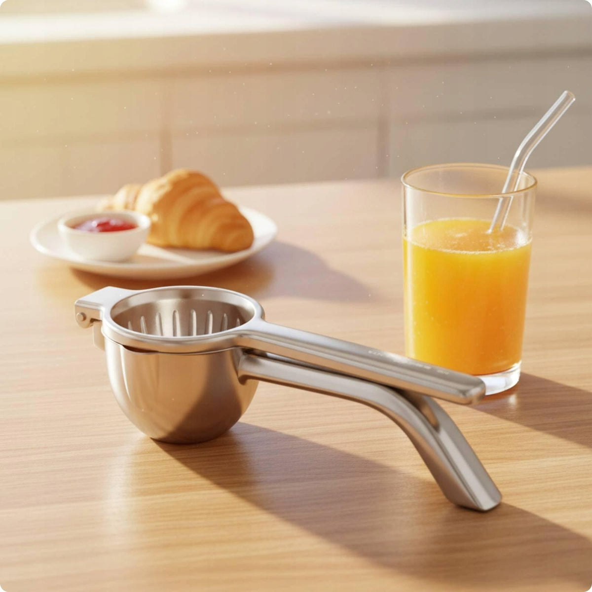 Pomegranate Press Easy to Clean Orange Juicer Heavy Duty for